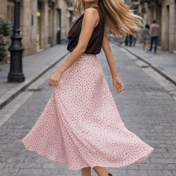 Top com Decote Drapeado