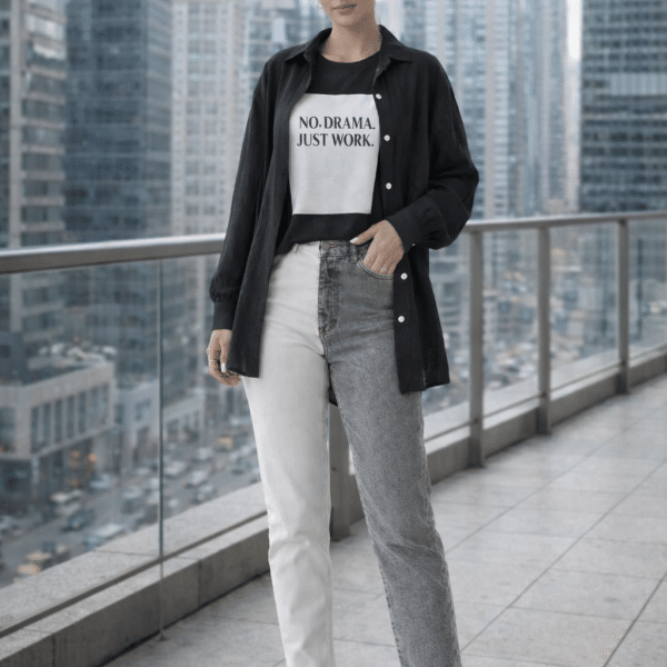 Jeans “Mom Fit” Bicolor