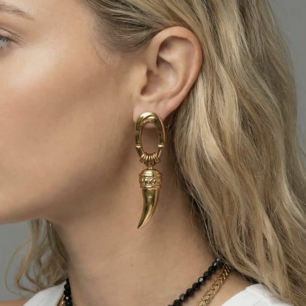 Brincos “Chifre da Sorte”