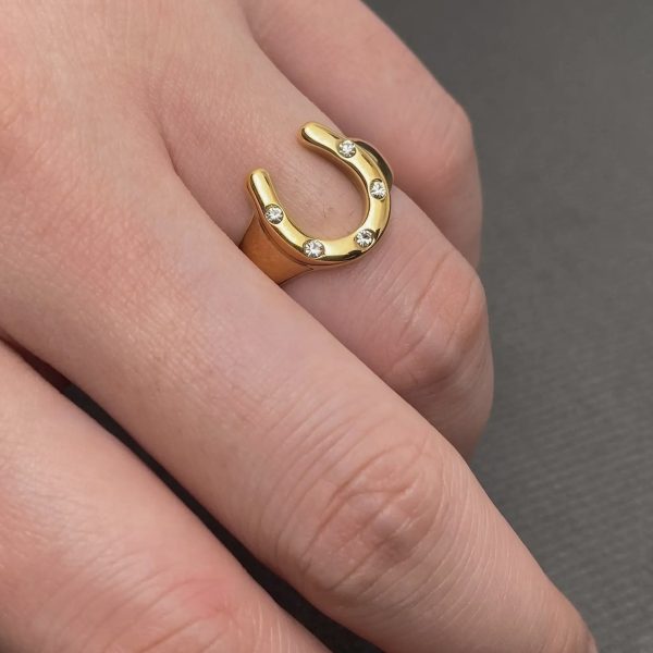 Anel Ferradura da Sorte