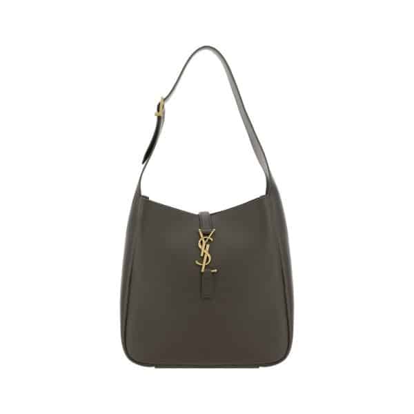 Saint Laurent Bicolor Calf Leather Bos Taurus Shoulder Bag