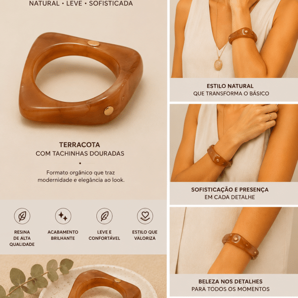 Escrava Irregular “Terracota”